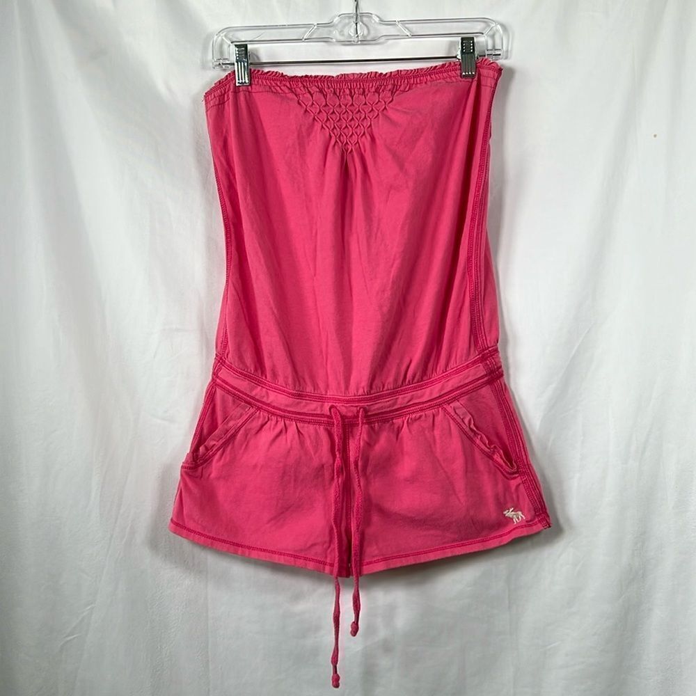 Abercrombie and Fitch Y2K Pink Romper size M